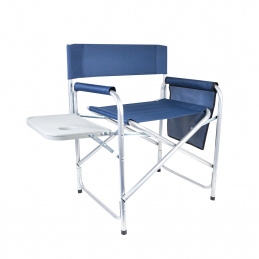 Aga Kempingové skladacie kreslo Tmavomodré