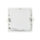 Štvorcový zapustený LED panel - 12 W - neutrálna biela