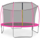 Aga SPORT FIT Trampolína 366 cm Pink + vnútorná ochranná sieť