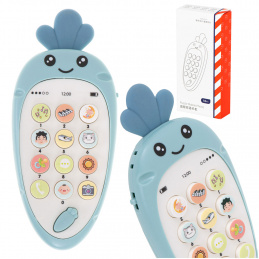 Aga Vzdelávací Smartphone mrkva Modrá