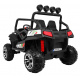 Grand Buggy Strong Lift for Kids White + pohon 4x4 + diaľkové ovládanie + nosič batožiny + rádio MP3 + LED dióda