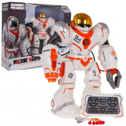 Multifunkčný Robot Oranžovo Biely R/C