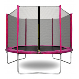 Aga SPORT TOP Trampolína 250 cm Pink + ochranná sieť