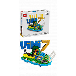 LEGO® Editions 43027 Vini Jr. – Hviezdne momenty futbalu