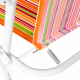 Linder Exclusiv Kreslo PO2600ST Tropic s pruhmi