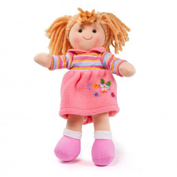 Bigjigs Toys Látková bábika Jenny 28 cm 2DZ167 - II. KVALITA