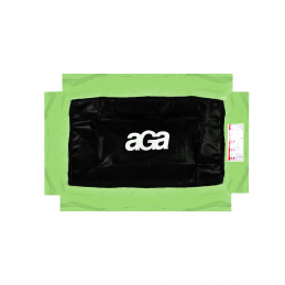 Aga Kryt pružín na obdĺžnikovú trampolínu 122x183 cm Svetlozelený