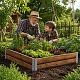 Aga Vyvýšený záhon 120x80x40 cm Drevo