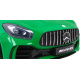 Mercedes-Benz GT R pre deti Lakovaný zelený + 4x4 + Ventilačný otvor + Diaľkové ovládanie + EVA + MP3 LED