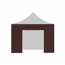 Aga Bočnice s dverami PARTY 3x3 m Brown