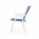 Linder Exclusiv Kreslo PO2600SR Dúha s pruhmi
