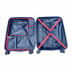 Linder Exclusiv Cestovný kufor 40x20x55 cm Modrý