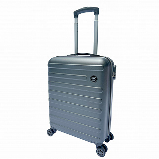 Linder Exclusiv Cestovný kufor 40x20x55 cm Šedý