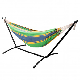 Aga Hojdacia sieť s oceľovým stojanom 2DAZ653 - II. KVALITA