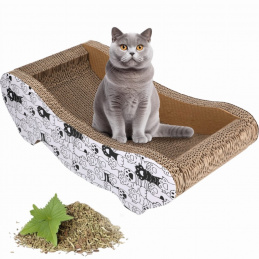 Kartónové škrabadlo pre mačku 25x50