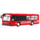 Mestský autobus pre deti 6+ Diaľkovo ovládaný červený 1:20 Pohyblivé časti + zvuky Svetlá