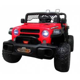 AUTO X17 R-SPORT ČERVENÝ Auto na akumulátor EVA KOŽA Pilot Akumulátor lítiovo-iónový