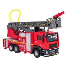 Hasičské auto s funkciou svetiel, zvuku a vody 1:32