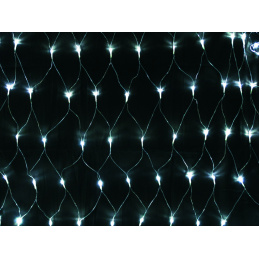 Linder Exclusiv Vianočná svetelná sieť 240 LED Studená biela