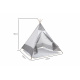 Aga4Kids Detské Teepee ZigZag Biely