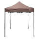 Aga Nožnicový stánok PARTY 2x2m Hnedý