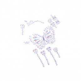 Aga4Kids Samolepiace kamienky DS8113BN