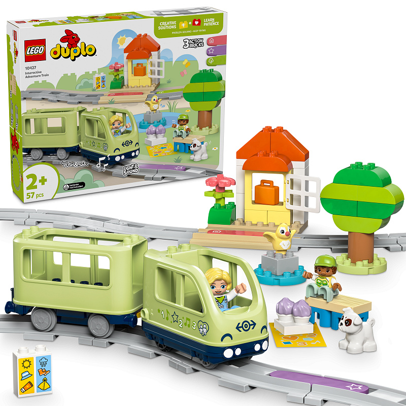 LEGO® DUPLO® 10427 Interaktívny dobrodružný vláčik