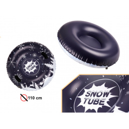 Aga Nafukovacia pneumatika na sneh Fialová