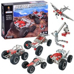 Kovové stavebné bloky 288 el 6v1 ZA3870