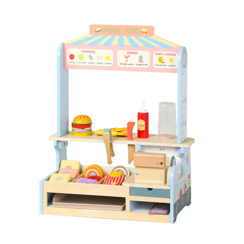 Aga4Kids Detský drevený obchod 6DZ010 - 2. KVALITA