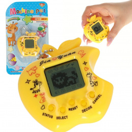 Aga Elektronická hračka Tamagotchi 49v1 Žltá