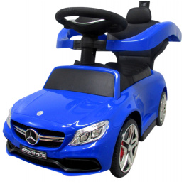 R-Sport Detské odrážadlo Mercedes AMG C63 2v1 Modré