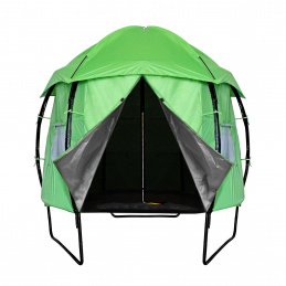 Aga Stan na trampolínu EXCLUSIVE 250 cm (8 ft) Svetlozelený