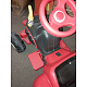Aga4Kids Elektrický traktor s vlečkou Červený - DZ245 - II. AKOSŤ