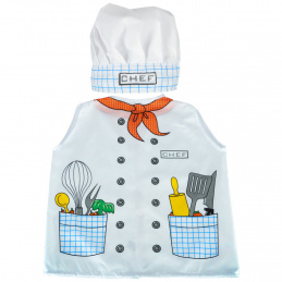 Kostým karnevalového kuchára pekára 3-8 rokov