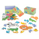 Aga Puzzle v plechovke SAFARI 25 dielikov