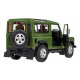 Land Rover Defender zelený RASTAR 1:14 model Autíčko na diaľkové ovládanie + 2,4 GHz diaľkové ovládanie + Manuálne otváranie dverí