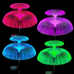 Q30F1 LAMPKI SOLARNE OGRODOWE MEDUZA 4    SZT