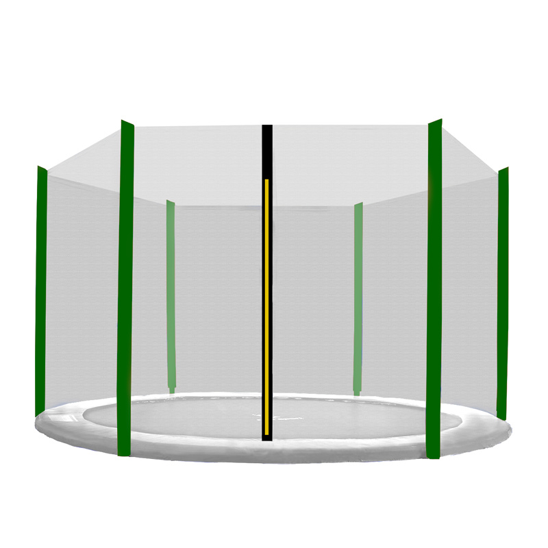 Aga Ochranná sieť 305 cm na 6 tyčí Čierna sieť / Tmavozelená