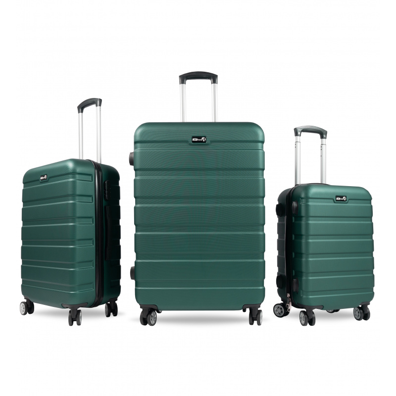 Aga Travel Sada cestovných kufrov MR4650 Zelená