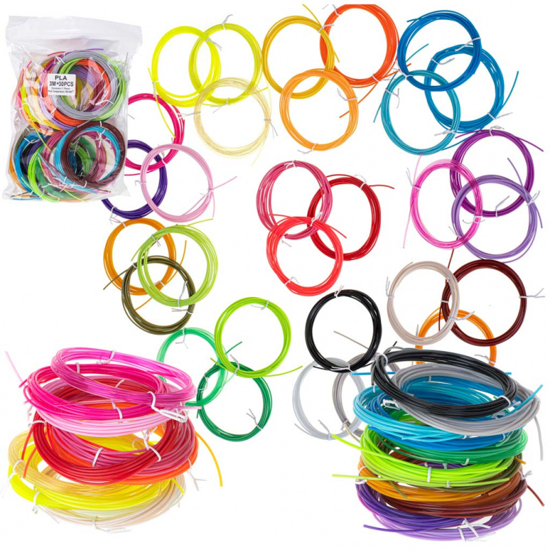 Náplne do 3D filamentových pier 30ks x 3m