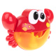Aga Pěnová hračka do kúpeľa s generátorom bubliniek krab