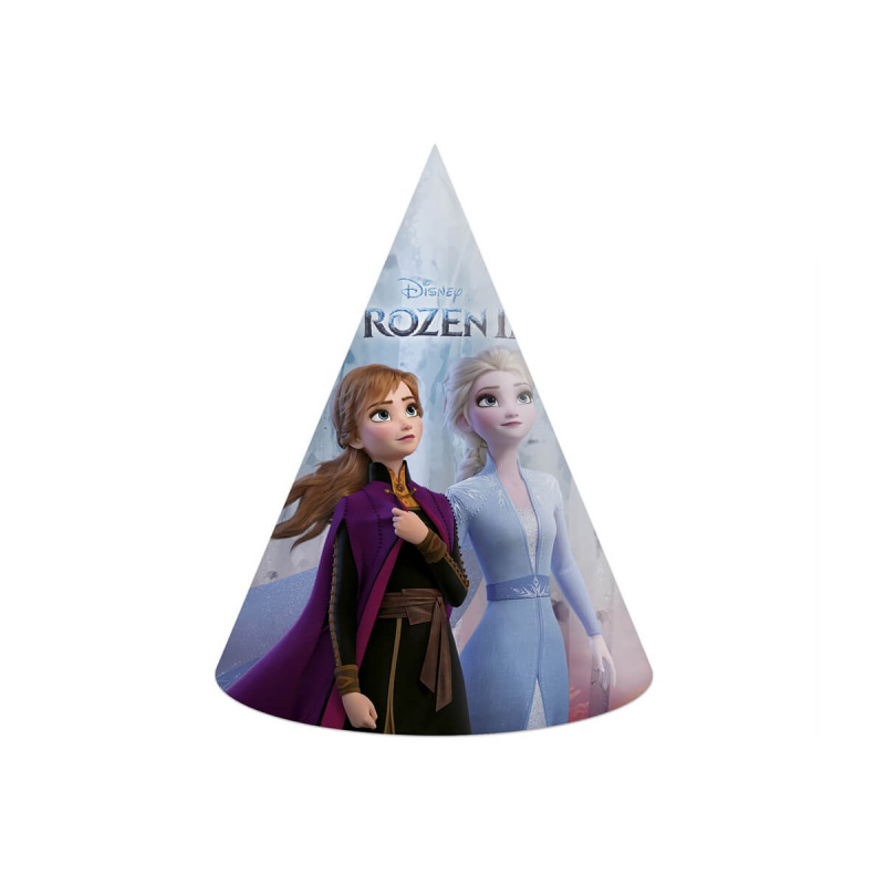 Disney Party čiapka Ľadové Kráľovstvo 2 6 ks