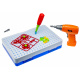 Aga Detská mozaika puzzle so skrutkovačom 151 ks