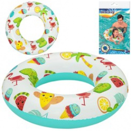 Bestway Nafukovací plavecký kruh 61cm 36014