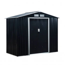 Aga Záhradný domček 213x130x185 cm Čierny