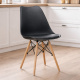 Aga 2x Jedálenská stolička MR2035 Čierna
