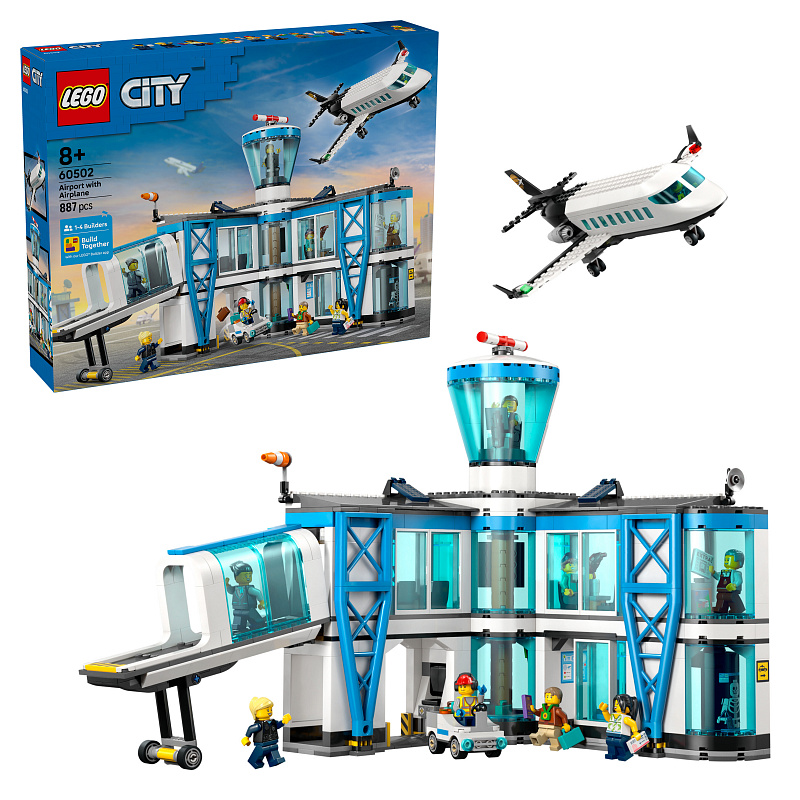 LEGO® City 60502 Letisko s lietadlom
