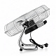 Aga Podlahový ventilátor 50 cm Strieborný