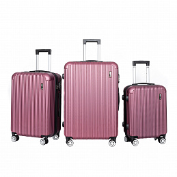 Aga Travel Sada cestovných kufrov Vínová 6CZ033 - II. AKOSŤ